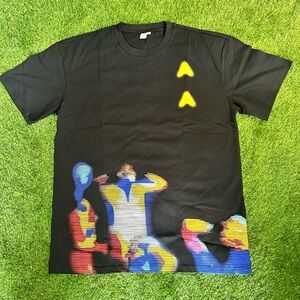 Ancient Archive Latex print Wet Robots Tee Many Sizes Available